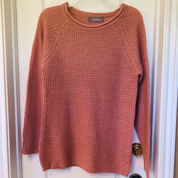 Waffle knit sweater - Picture 1 of 3